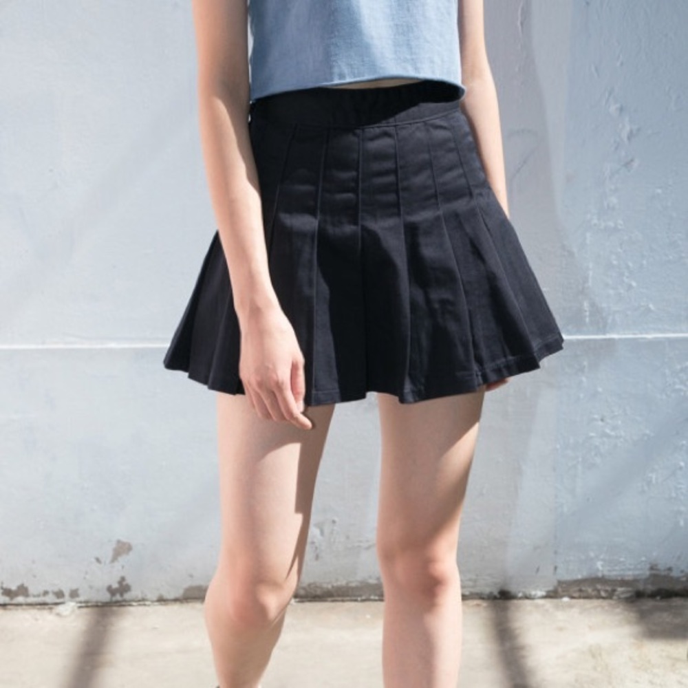 Brandy Melville Black Dana Skirt